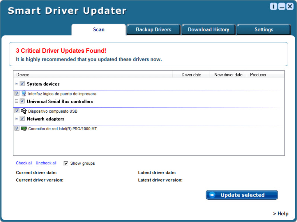 Smart Driver Updater 7.1.1165 Crack + License Key 2024 [Ultimo]