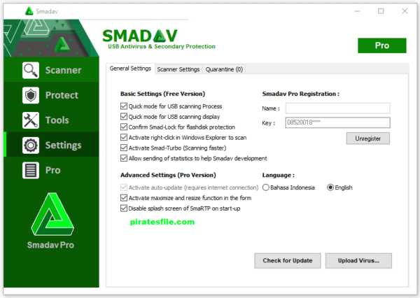 Smadav 14.8 Crack con chiave seriale Download gratuito della versione completa a vita