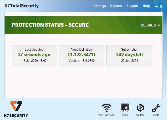 K7 Total Security 16.0.0779 Crack Plus Download gratuito della chiave di attivazione completa [2022]