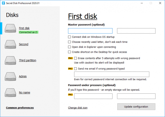 Secret Disk Professional 2022.12 Crack con download della chiave di registrazione